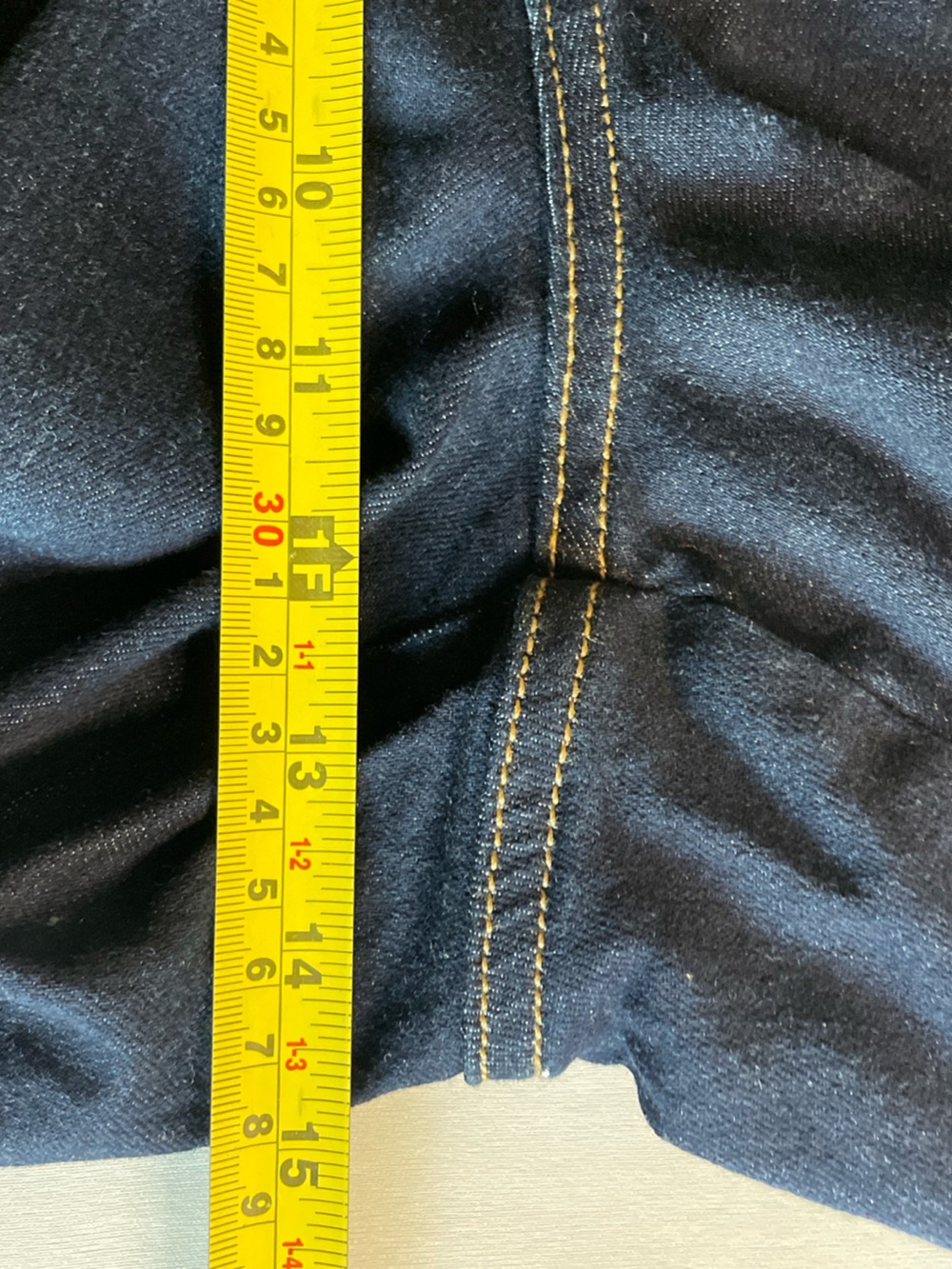Lane Bryant Denim Capri Jeans Womens 20 Dark Wash 3 Button Stretch Plus Size - Picture 6 of 10